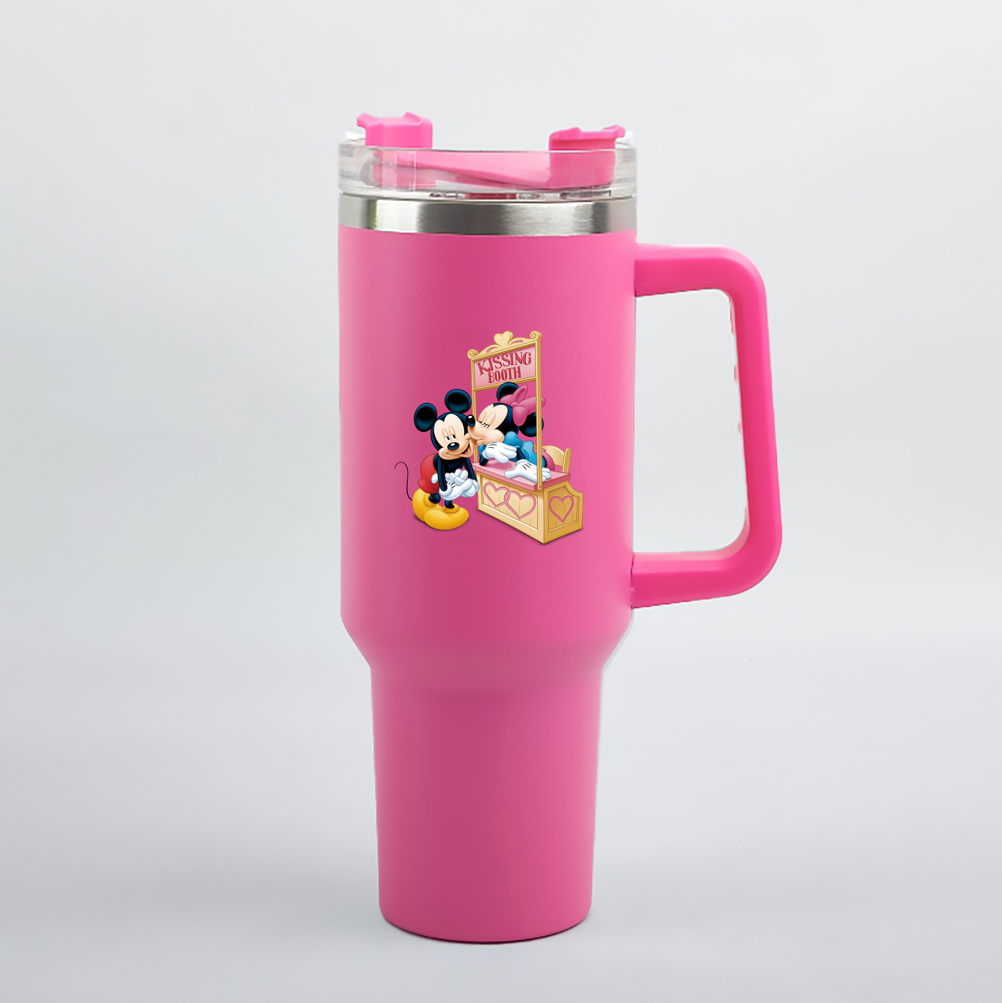 （画像用） ミッキーマウス Mickey Mouse 1200mL車用タンブラー（カラープリント）